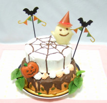 はるかのひとりごと-ハロウィンのパンプキンケーキ