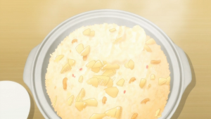 お鍋でタケノコご飯