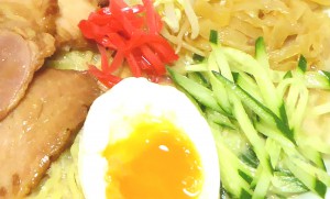 サッパリ胡麻ダレ風味のサラダ冷し中華-アップ1