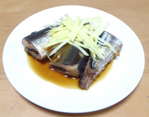 さんまの生姜煮1
