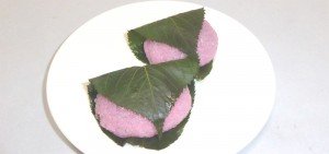 道明寺桜餅-皿1