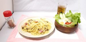 劇場版ソードアートオンラインでキリトが作ったきのこパスタを再現