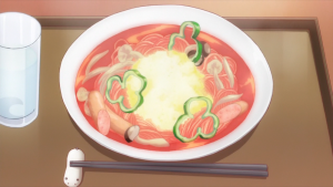 アニメのなんちゃってイタリアンラーメン