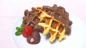 はるかのバレンタインチョコワッフル